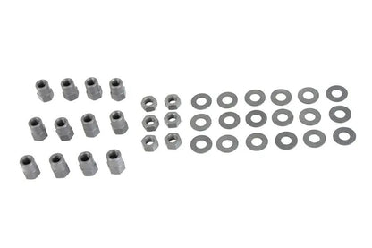Colony Cylinder Head Bolt Nut Kit Parkerized for Harley Davidson WL Models by Colony