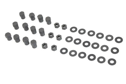 Colony Cylinder Head Bolt Nut Kit Parkerized for Harley Davidson WL Models by Colony