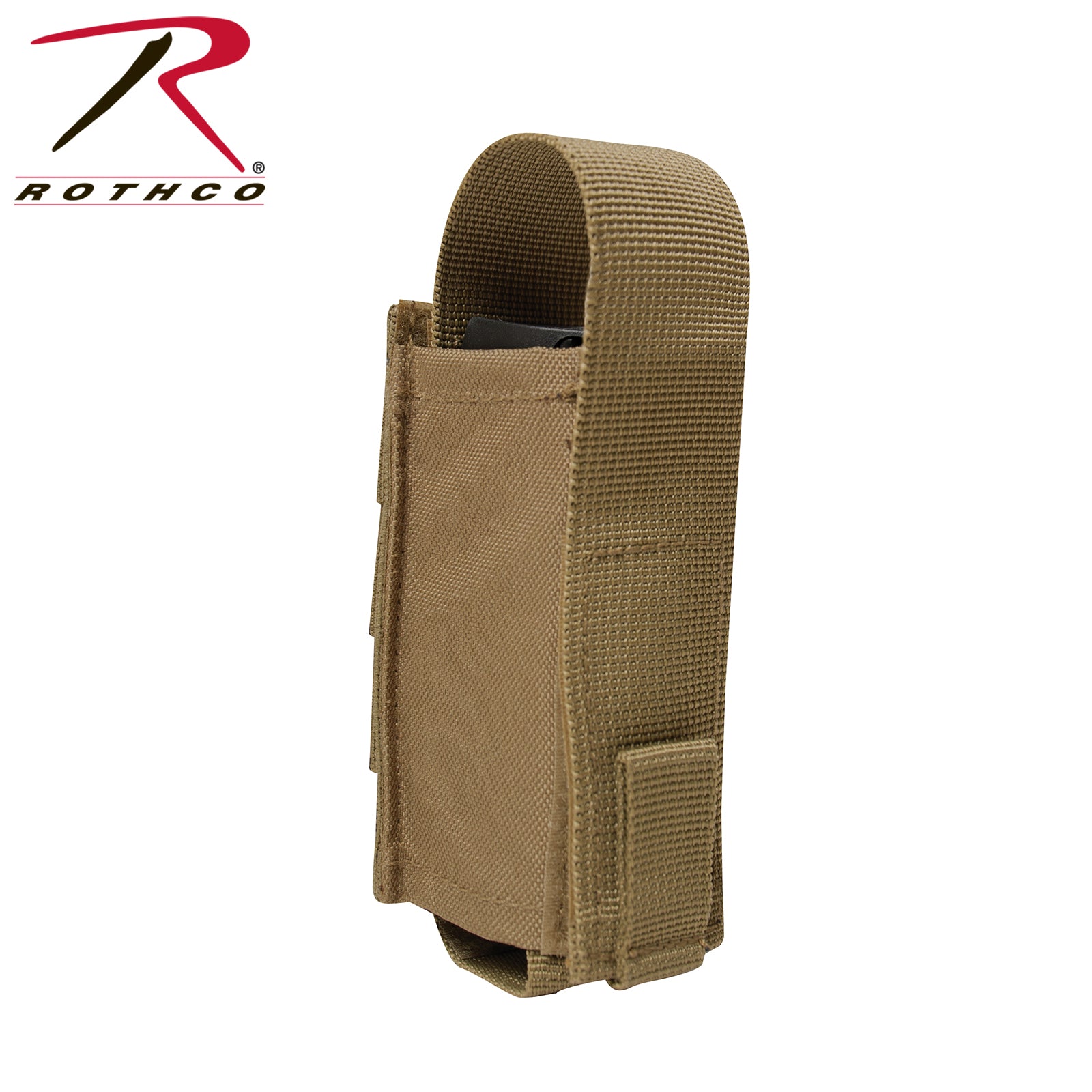 Rothco MOLLE Pepper Spray Pouch Coyote Brown Part Number 51012
