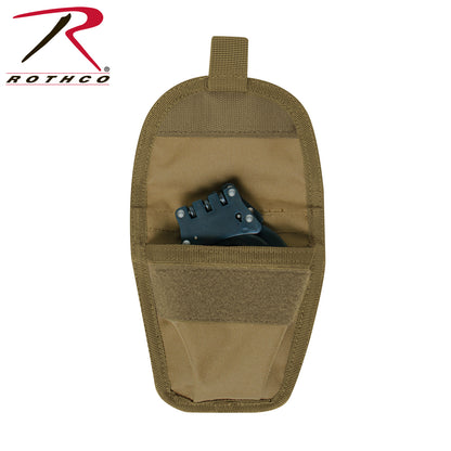 Rothco MOLLE Handcuff Pouch Coyote Brown Part Number 51016