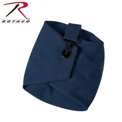Rothco G.I. Style Canvas Double Strap Duffle Bag Navy Blue with 89.6L Capacity