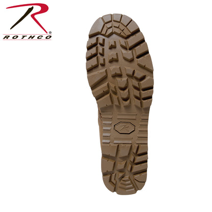 Rothco Sierra Sole Tactical Boots - 8 Inch AR 670-1 Coyote Brown, Size 9, Regular Width