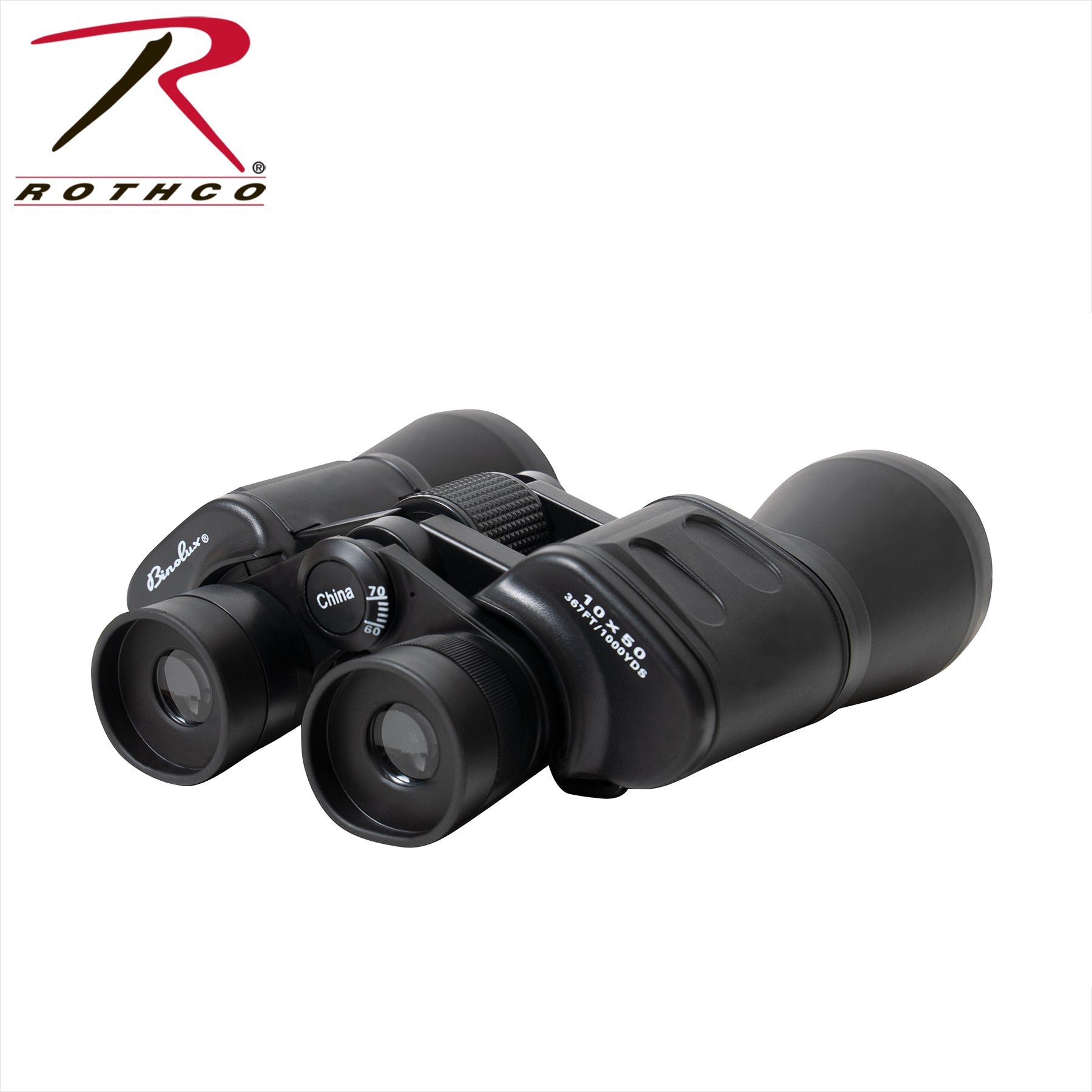 Rothco 10 x 50MM Binoculars - High-Magnification Outdoor Viewing Equipment