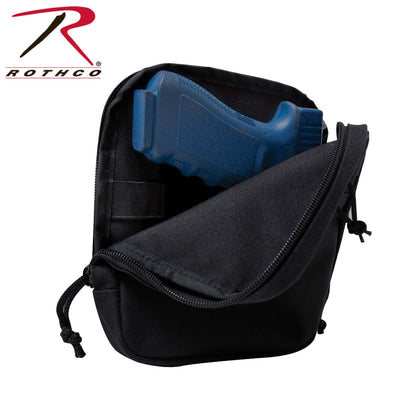 Rothco MOLLE Concealed Carry Pouch Size Small - Discreet Tactical Firearm Storage
