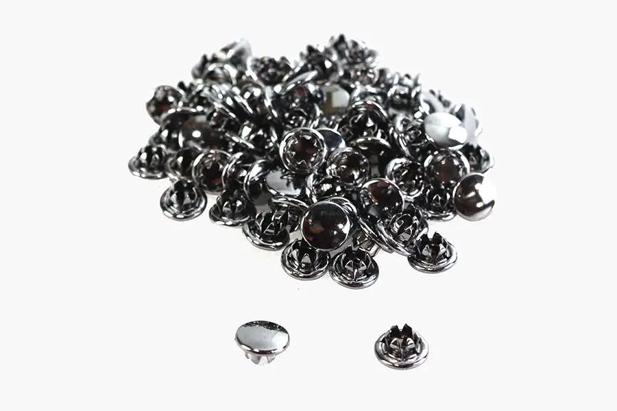 Colony 1/4 Inch Allen Caps Chrome – Durable Chrome Plugs for Mechanical Applications by Colony