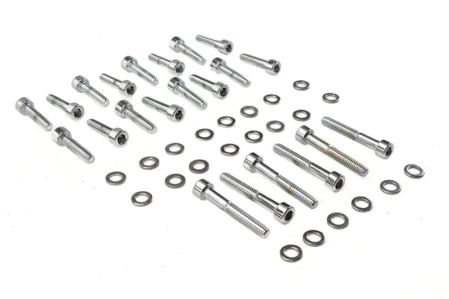 Colony Polished Cam Cover Mount Kit for Harley Davidson VRSC Models by Colony