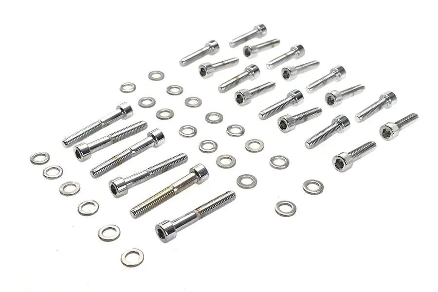 Colony Polished Cam Cover Mount Kit for Harley Davidson VRSC Models by Colony