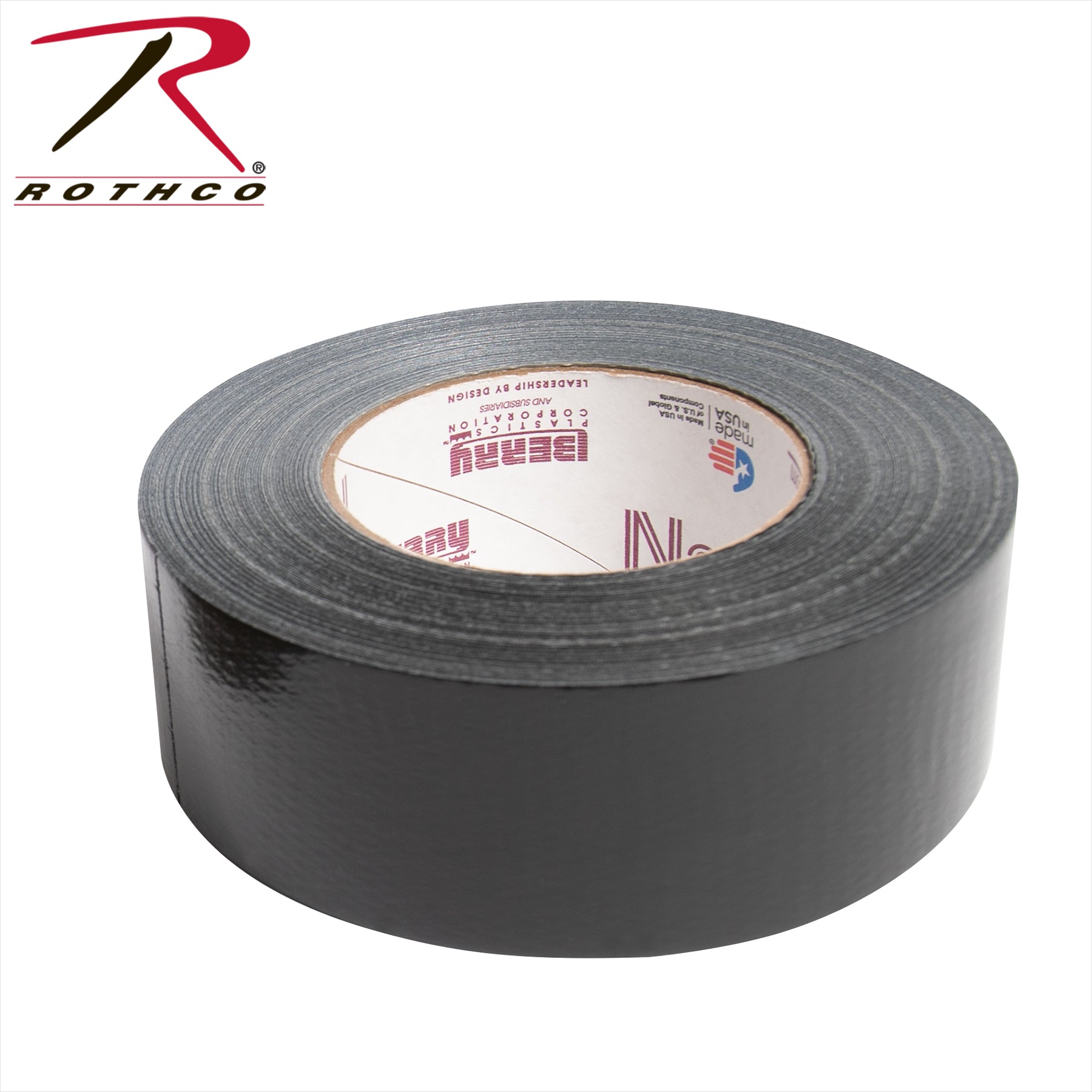 Military Duct Tape Black - 100 Mile An Hour Tape by Brand 8227