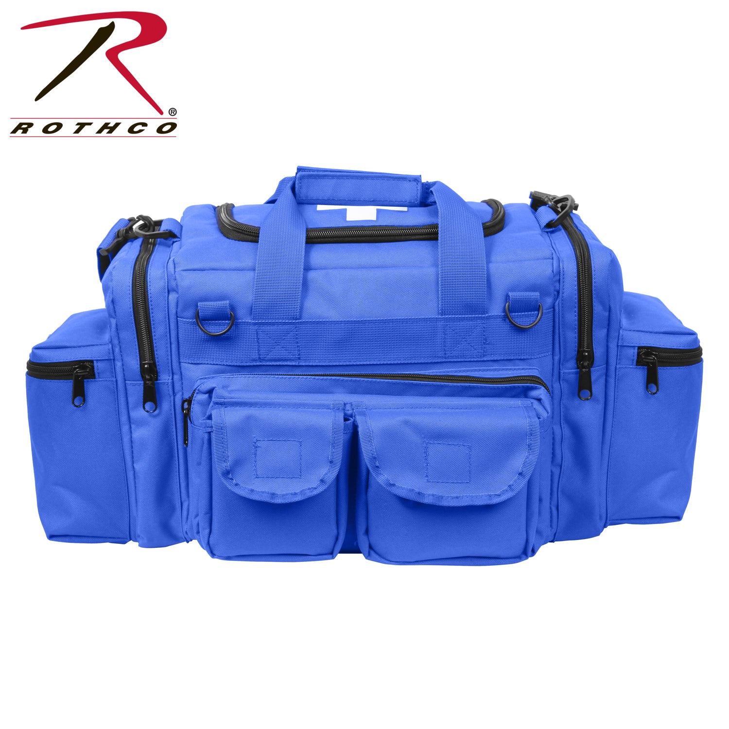Rothco EMT Bag Black – Durable First Responder Organizer with Multiple Pockets and Removable Compartments