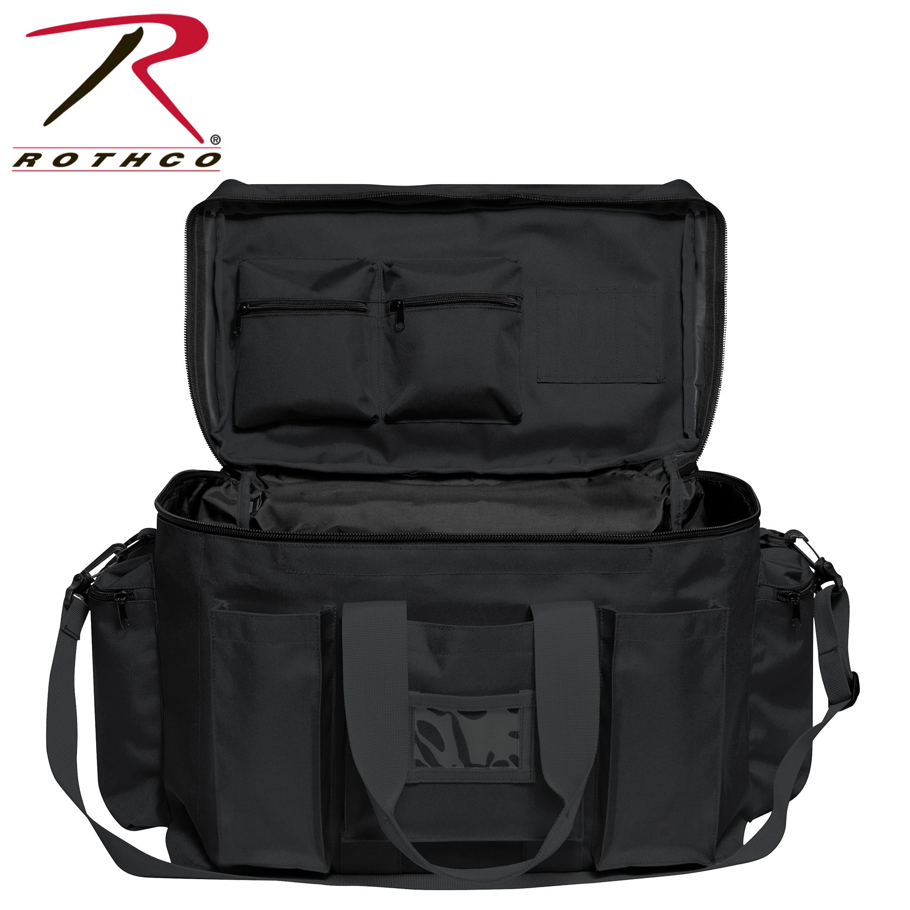 Rothco Police Equipment Bag Black - 19 x 12 x 12.5 Inches First Responder Gear Organizer