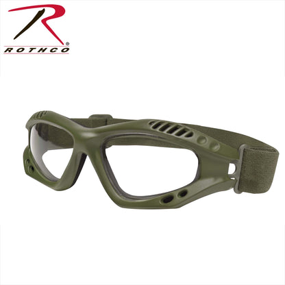 Rothco ANSI Rated Tactical Goggles Olive Drab / Clear Part 11751