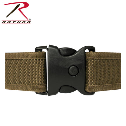 Rothco Deluxe Triple Retention Duty Belt in Coyote Brown – 40 to 44 Inch Waist