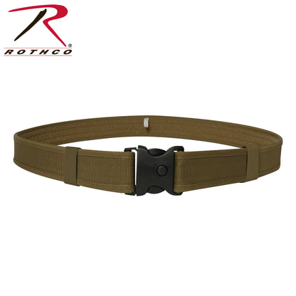 Rothco Deluxe Triple Retention Duty Belt in Coyote Brown – 40 to 44 Inch Waist