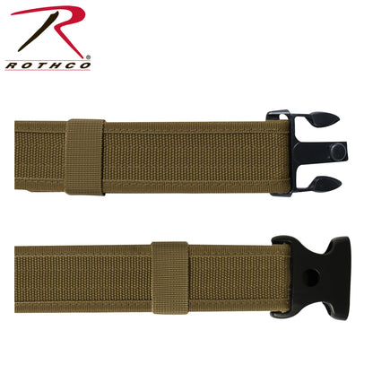 Rothco Deluxe Triple Retention Duty Belt in Coyote Brown – Size 46-50 Inches