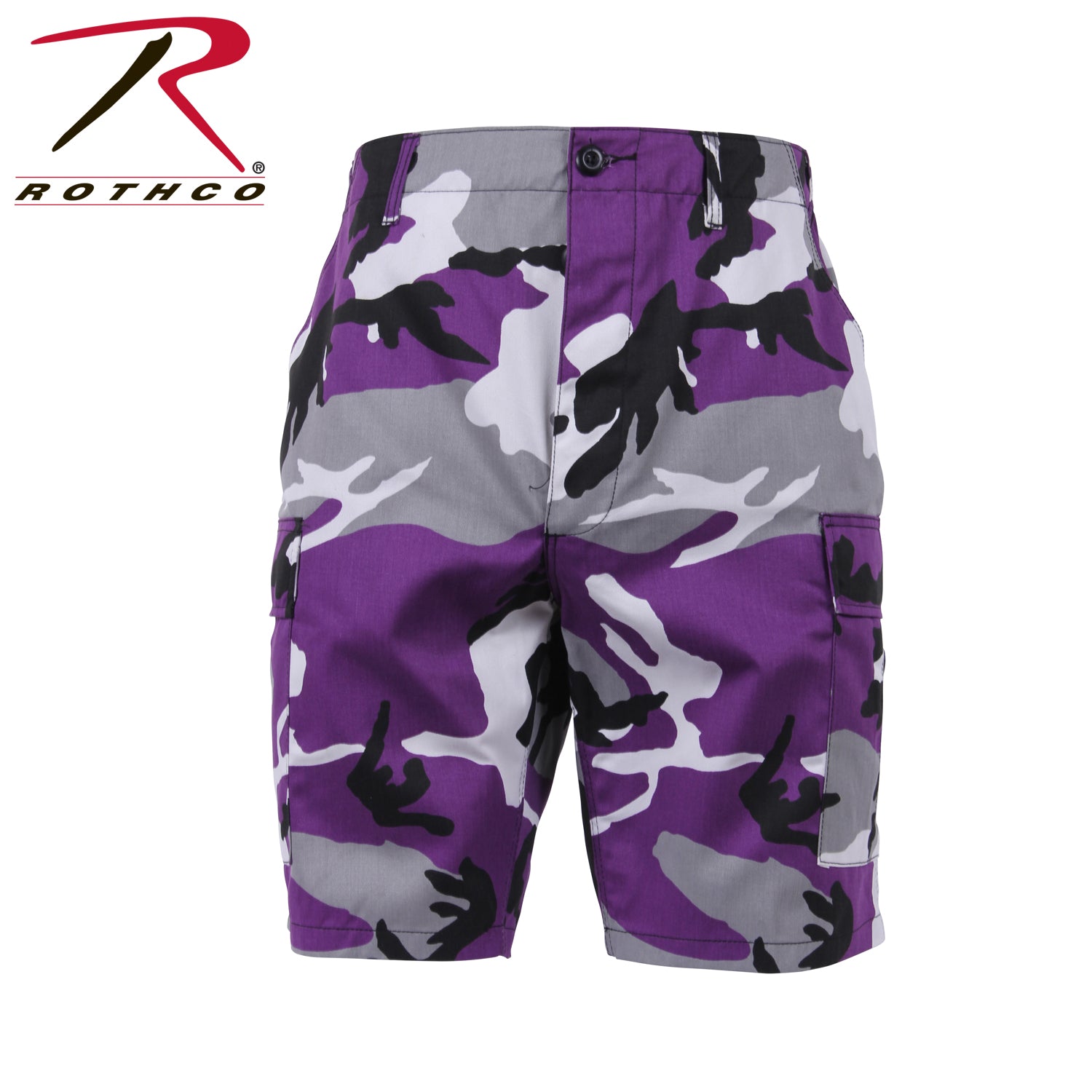 Rothco Camo BDU Shorts in Ultra Violet Camo, Size 3XL