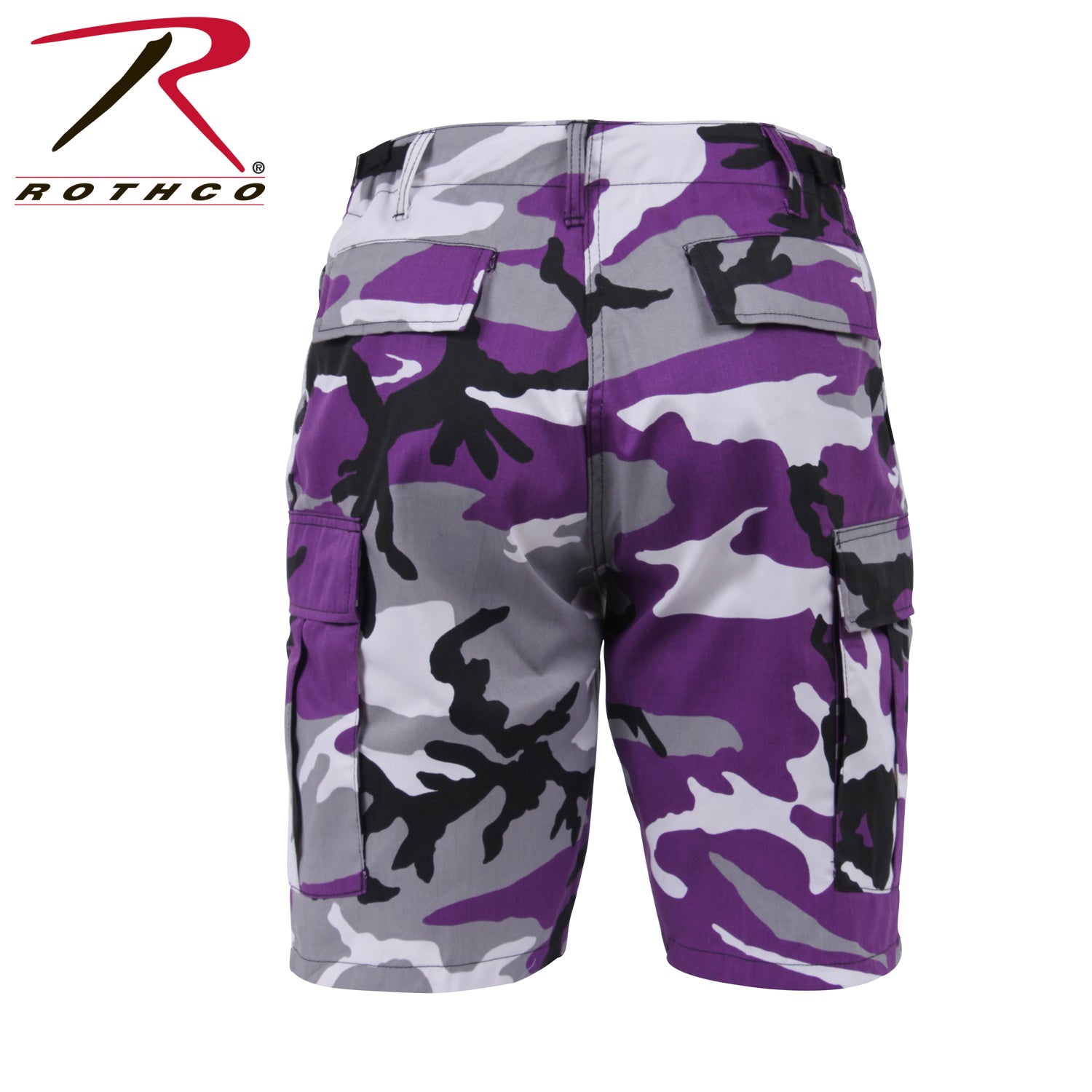 Rothco Camo BDU Shorts in Ultra Violet Camo, Size 3XL