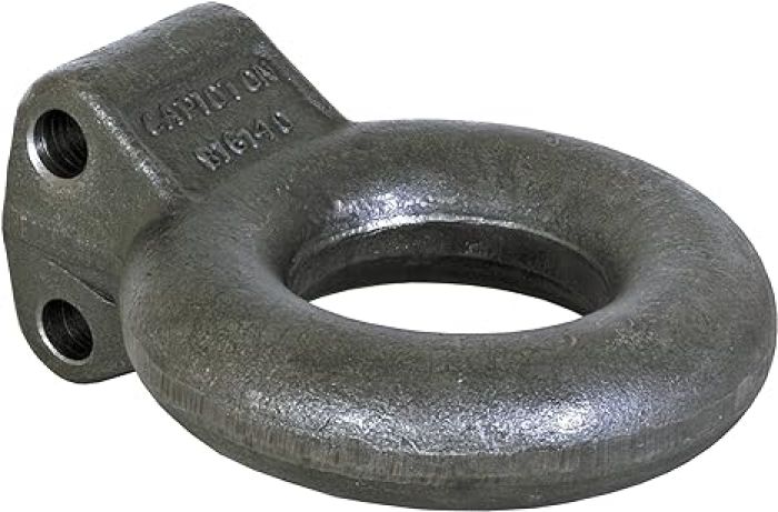 Buyers B16140 Plain 10-Ton Forged Steel Tow Eye, 3-Inch Inner Diameter
