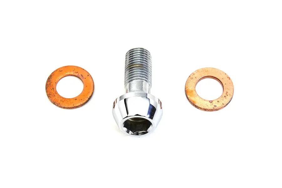 Colony Brake Hose Banjo Bolt Allen Type 10mm for Harley Davidson XL Models by Colony