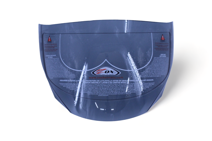 ZOX Part 86-96036 Single Smoke Lens Shield for Enhanced Eye Protection