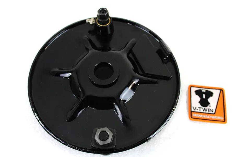 V-Twin 19141B Rear Mechanical Brake Backing Plate Kit for Harley Davidson EL & FL Models by V-Twin