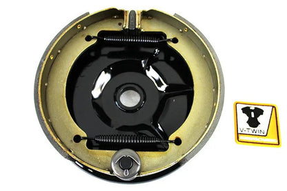 V-Twin 19141B Rear Mechanical Brake Backing Plate Kit for Harley Davidson EL & FL Models by V-Twin