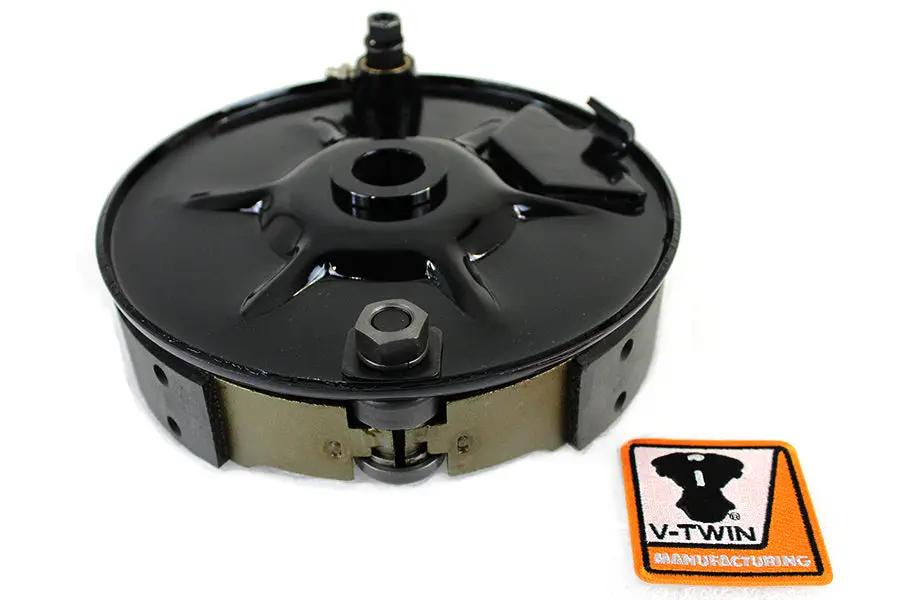 V-Twin 19141B Rear Mechanical Brake Backing Plate Kit for Harley Davidson EL & FL Models by V-Twin