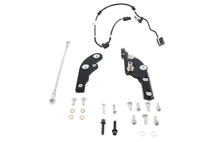 V-Twin Black Extended Reach Forward Control Kit for Harley Davidson FXFB and FXFBS Models - Part #78563 by V-Twin