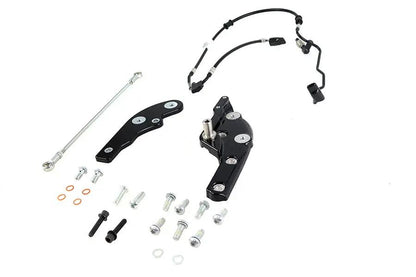 V-Twin Black Extended Reach Forward Control Kit for Harley Davidson FXFB and FXFBS Models - Part #78563 by V-Twin