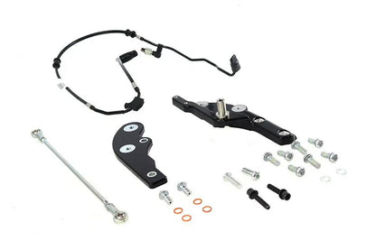 V-Twin Black Extended Reach Forward Control Kit for Harley Davidson FXFB and FXFBS Models - Part #78563 by V-Twin