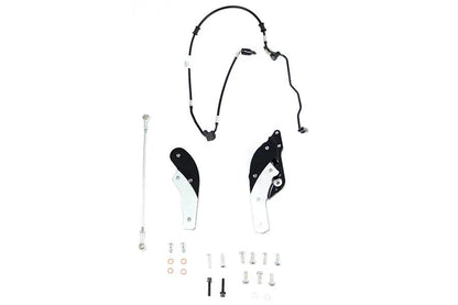 V-Twin Black Extended Reach Forward Control Kit for Harley Davidson FXFB and FXFBS Models - Part #78563 by V-Twin