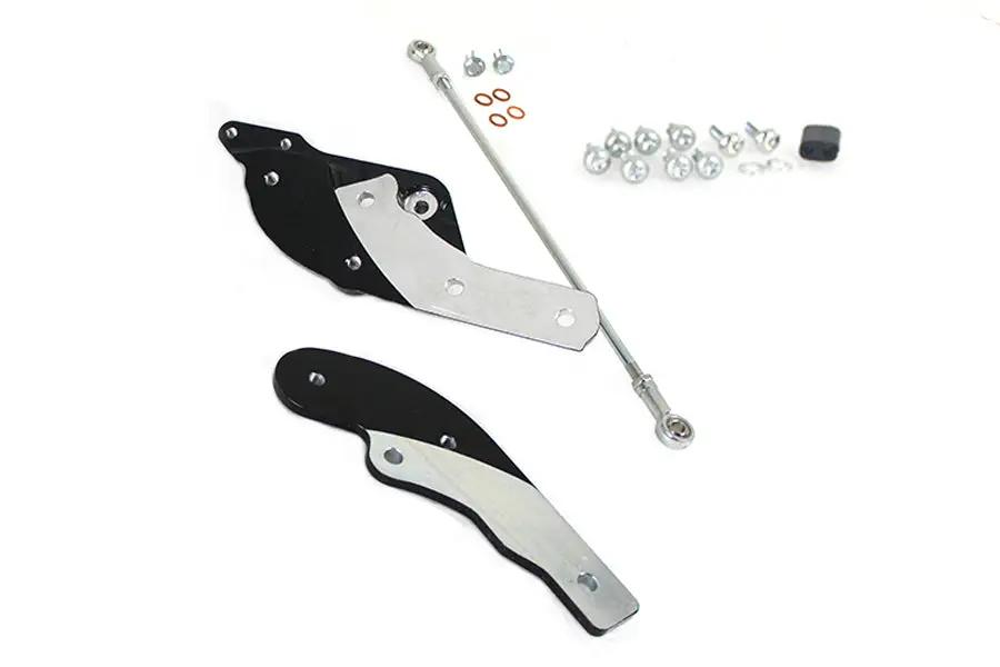 V-Twin Black Extended Reach Forward Control Kit for Harley Davidson FXBR and FXBRS Models by V-Twin