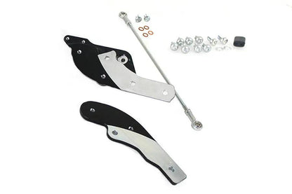 V-Twin Black Extended Reach Forward Control Kit for Harley Davidson FXBR and FXBRS Models by V-Twin
