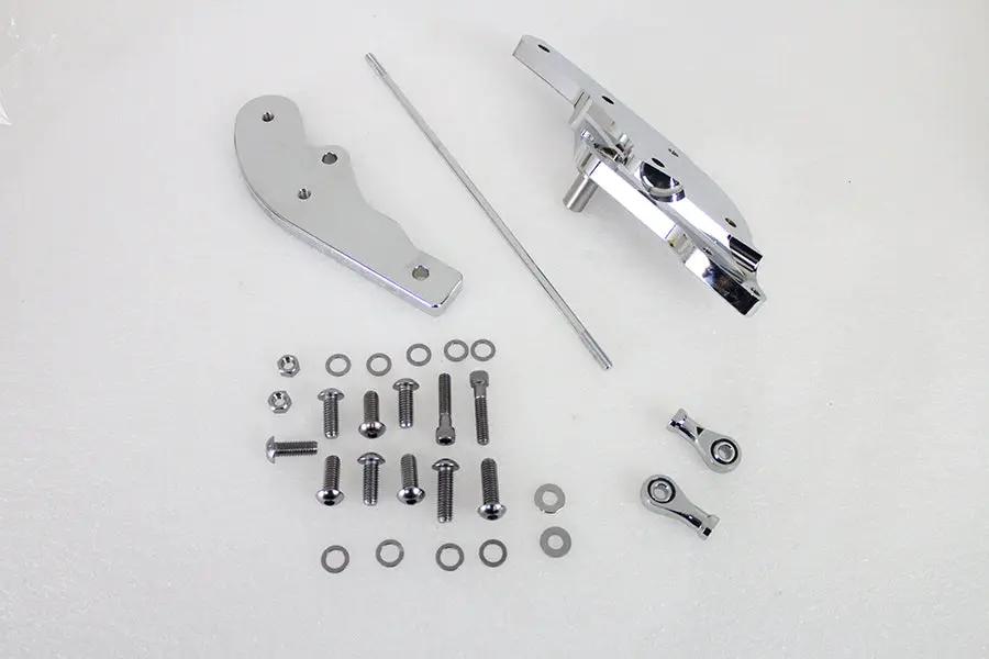V-Twin Chrome Extended Reach Forward Control Kit for Harley Davidson FLSB and FXFB (Part #056318) by V-Twin