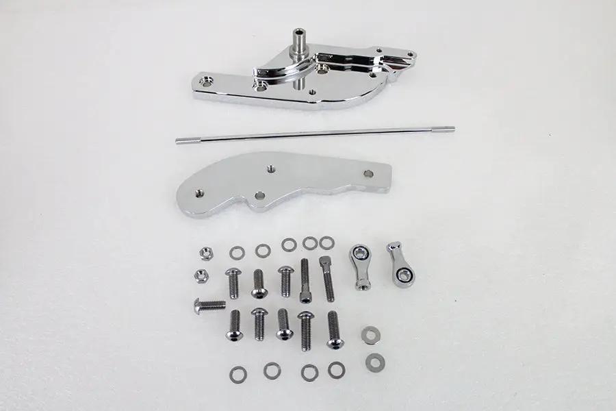V-Twin Chrome Extended Reach Forward Control Kit for Harley Davidson FLSB and FXFB (Part #056318) by V-Twin