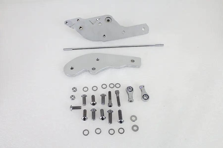 V-Twin Chrome Extended Reach Forward Control Kit for Harley Davidson FLSB and FXFB (Part #056318) by V-Twin