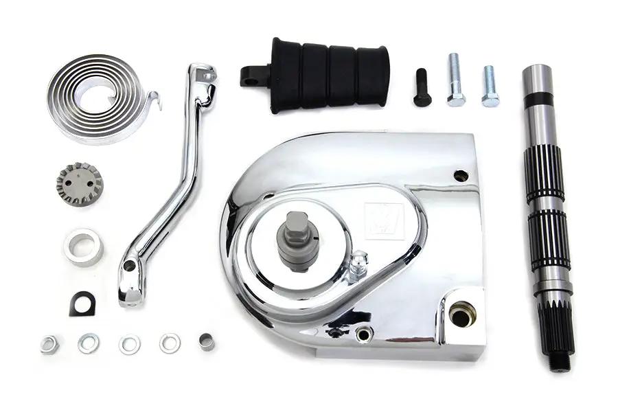 V-Twin Kick Starter Conversion Kit Chrome for Harley Davidson XL (1991-2000) by V-Twin