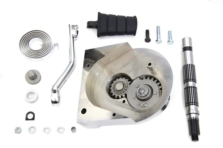 V-Twin Kick Starter Conversion Kit Chrome for Harley Davidson XL (1991-2000) by V-Twin