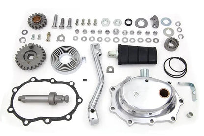 V-Twin Complete Kick Starter Kit Polished for Harley Davidson 1936-1941 FLH and UL Models by V-Twin