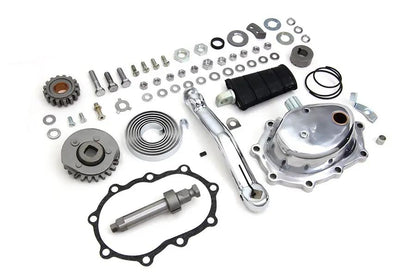 V-Twin Complete Kick Starter Kit Polished for Harley Davidson 1936-1941 FLH and UL Models by V-Twin