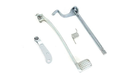 V-Twin XL Brake Pedal Kit Zinc Plated for Harley Davidson XL 1957-1966 by V-Twin