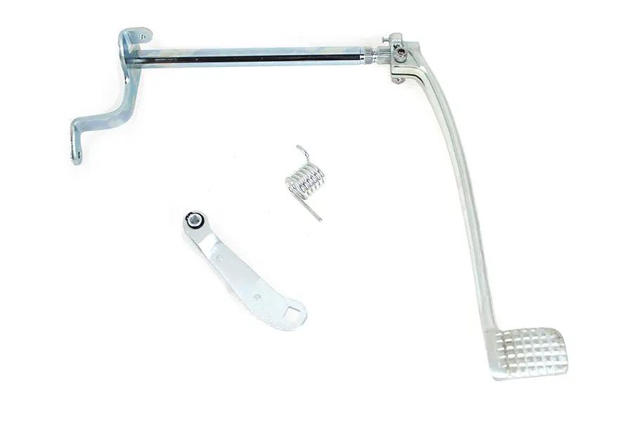 V-Twin XL Brake Pedal Kit Zinc Plated for Harley Davidson XL 1957-1966 by V-Twin