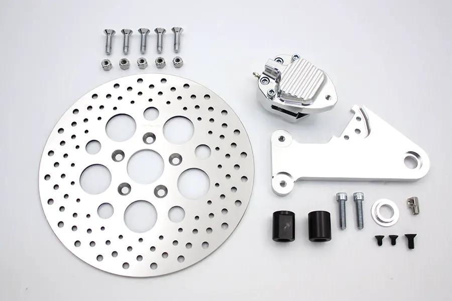 GMA Engineering Rear 2 Piston Caliper and 11-1/2 Inch Disc Kit for Harley Davidson XL (1982-1986) by GMA Engineering