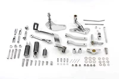 V-Twin Chrome Forward Control Kit for Harley Davidson XL (1991-2000) – Part 74028 by V-Twin