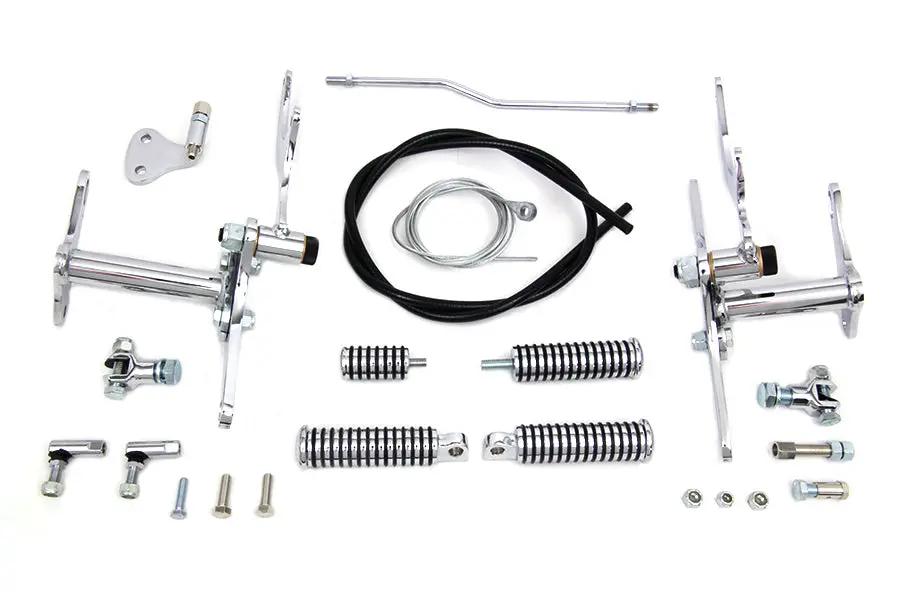 V-Twin Partial Forward Control Kit Chrome for Harley Davidson XL (1954-1963) by V-Twin