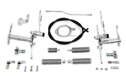 V-Twin Partial Forward Control Kit Chrome for Harley Davidson XL (1954-1963) by V-Twin