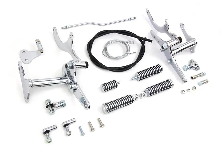 V-Twin Partial Forward Control Kit Chrome for Harley Davidson XL (1954-1963) by V-Twin