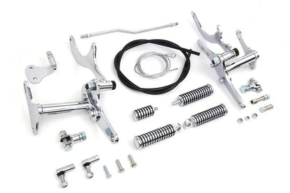 V-Twin Partial Forward Control Kit Chrome for Harley Davidson XL (1954-1963) by V-Twin