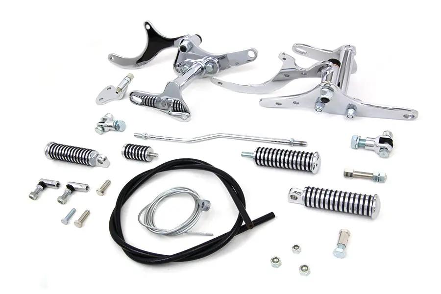 V-Twin Partial Forward Control Kit Chrome for Harley Davidson XL (1954-1963) by V-Twin