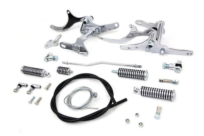 V-Twin Partial Forward Control Kit Chrome for Harley Davidson XL (1954-1963) by V-Twin
