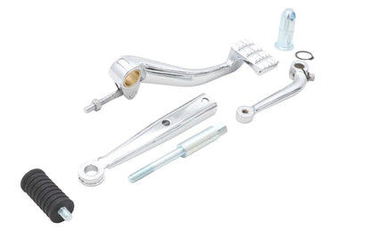 V-Twin XL Stock Mid Control Kit with Polished Brake Pedal for Harley Davidson XL (1983-1985) by V-Twin
